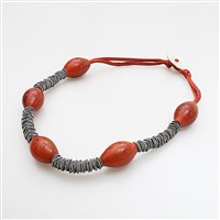 Necklace Antares Venezia Woman Magenta in Steel MAGENTAC01 - MAGENTAC01